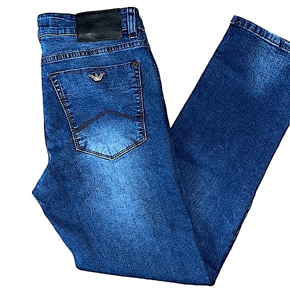 Emporio Armani Dark Wash Jeans Size 34 - Picture 4 of 15